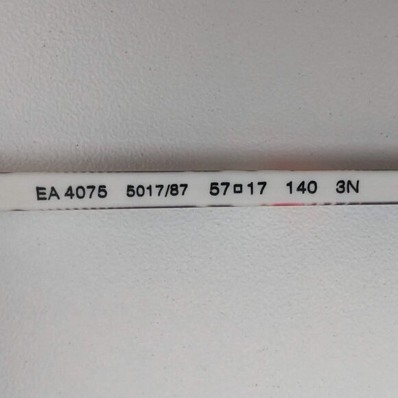 🕶️Emporio Armani EA4075 5017/87 Sunglasses 57/17 140 /KAB101🕶️ - Picture 3 of 6